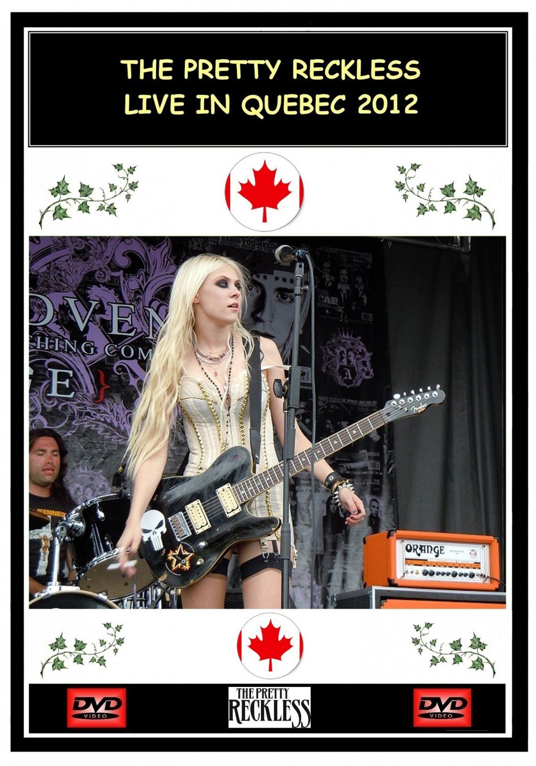 The Pretty Reckless DVD - Live In Quebec, Canada - Taylor Momsen
