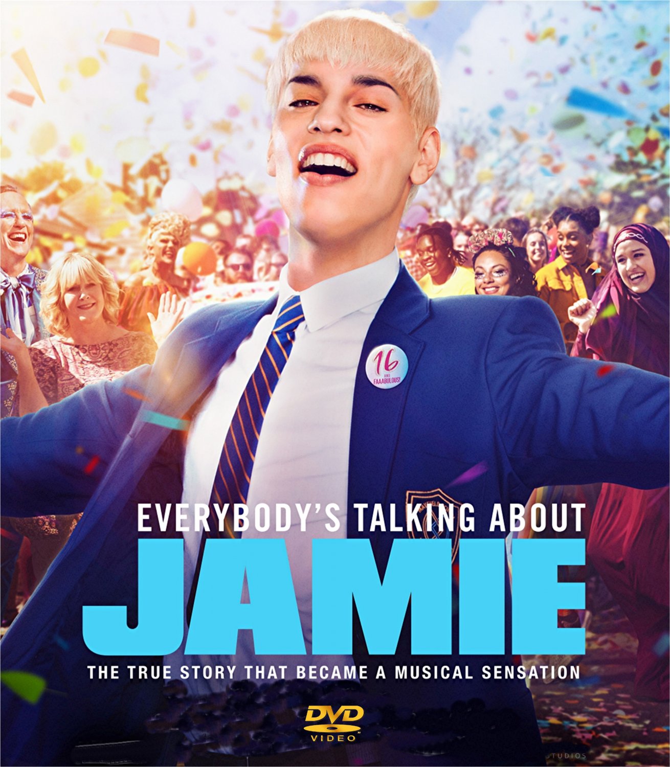 Everybody's Talking About Jamie DVD (2021 Film) LGBTQ - Max Harwood - Sarah Lancashire