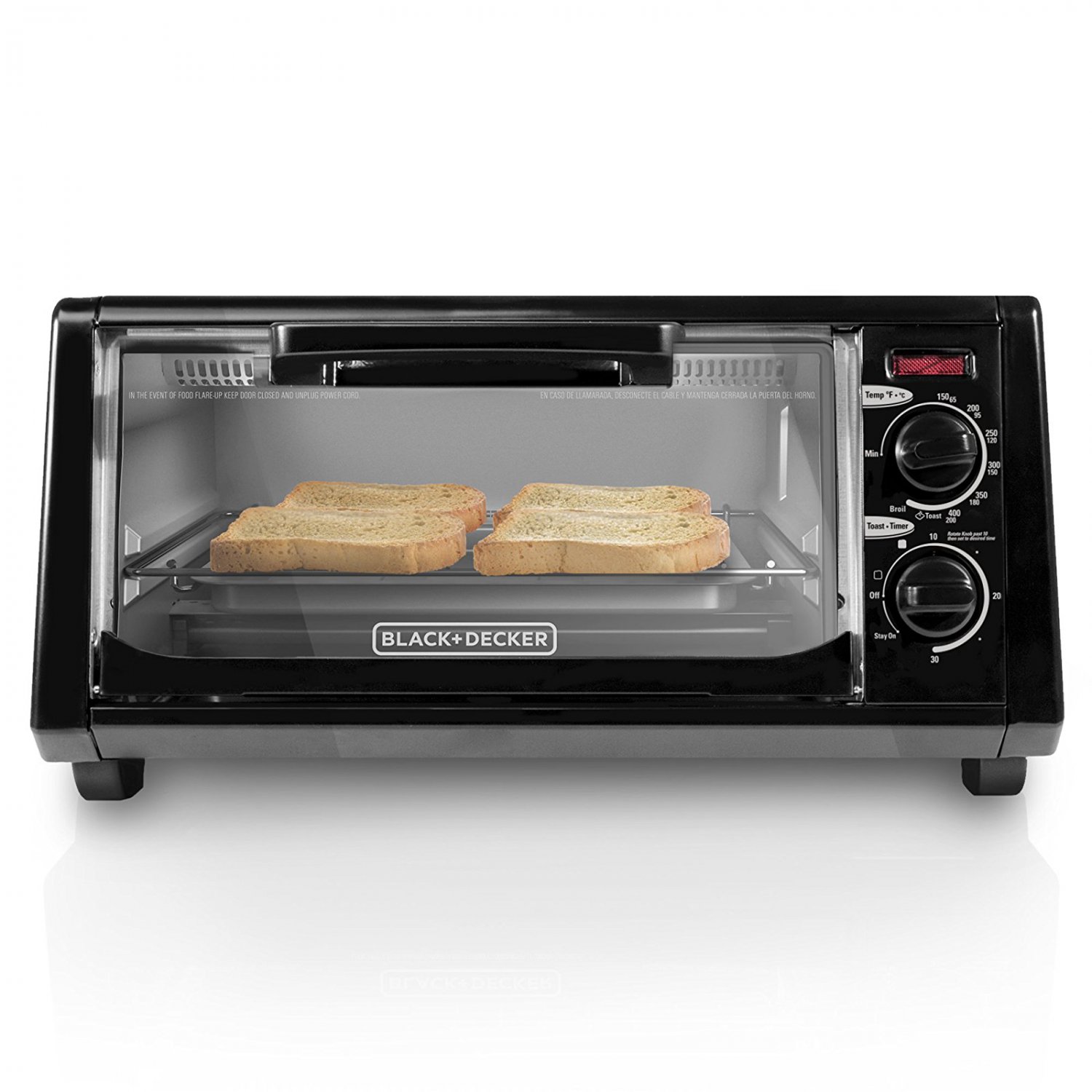 BLACK & DECKER 4 Slice Toaster Oven