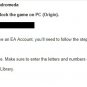 Mass Effectâ„¢: Andromeda, Digital PC (Origin) Version