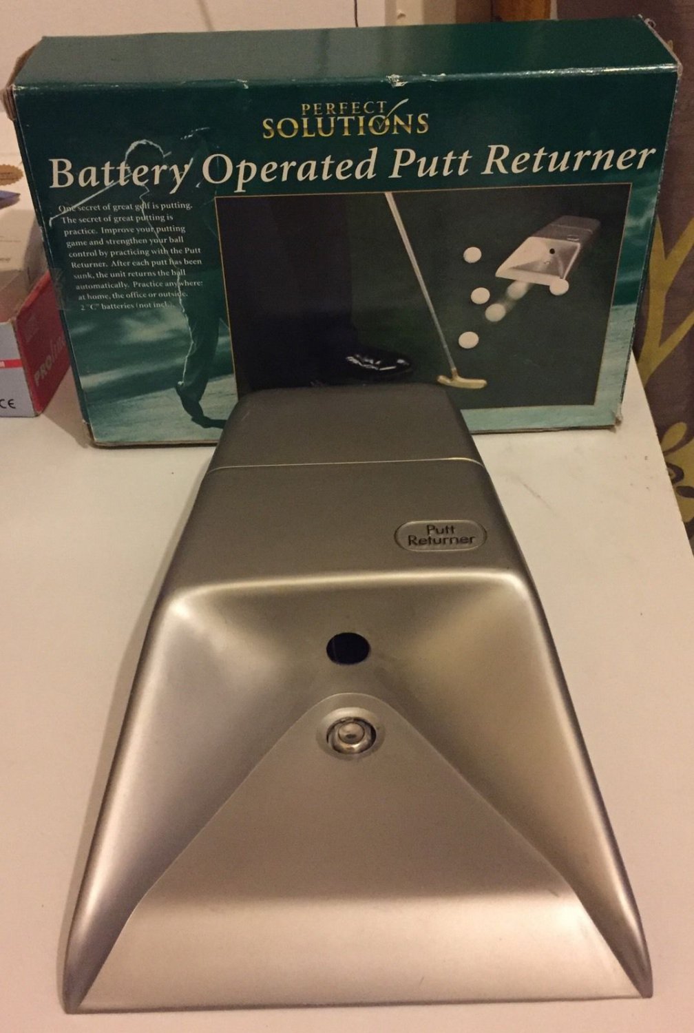 Battery Operated Golf Putt Returner by Perfect Solutions