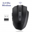 Wireless Optical Gaming Mouse, 3 Adjustable DPI Levels, 6 Buttons