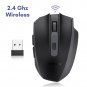 Wireless Optical Gaming Mouse, 3 Adjustable DPI Levels, 6 Buttons