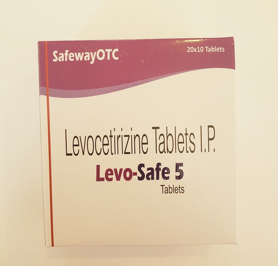 200 Levocetirizine Tablets 5mg Generic Xyzal Same Day Ship 7367