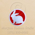 12mm x 6 Inch Long Handmade Custom Mosaic Pin Inlay Rabbit Knife and Jewellery Making - MCC002