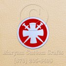 6 Inch Long Handmade Custom Mosaic Pin Inlay Crossed Swords Knife and Jewellery Making - MCC014