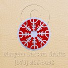 12mm x 6 Inch Long Handmade Custom Mosaic Pin Inlay Nordic Knife and Jewellery Making - MCC018