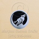 6 Inch Long Handmade Custom Mosaic Pin Inlay Wolf Knife and Jewellery Making - MCC045