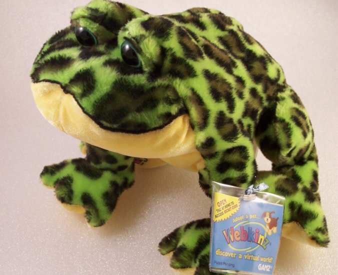 webkinz frog code