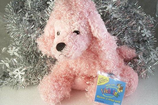 webkinz pink poodle