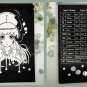 Zodiac Astrology Anime Girl Notebook