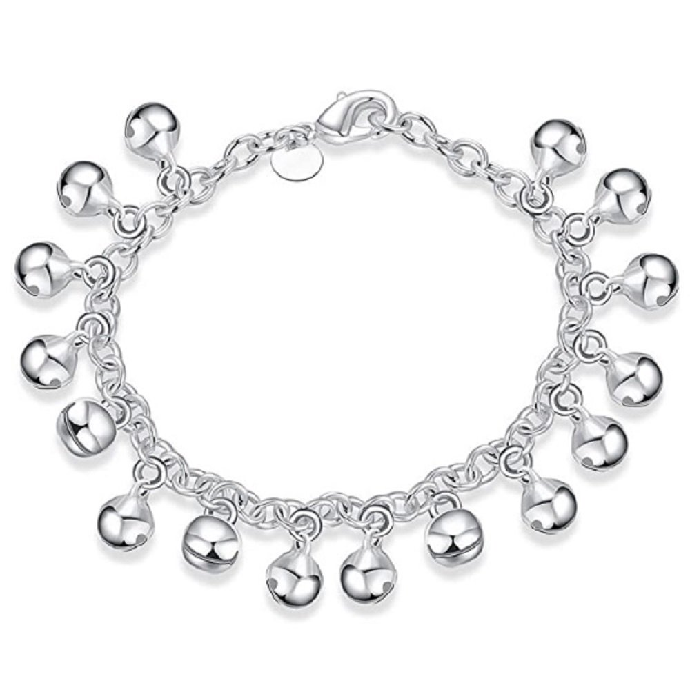 925 Silver Bell Bracelet