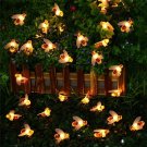 10LED 1.5m Bee Shaped LED String Lights Battery Operated Christmas