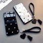 Case & Strap For Samsung Note 20 Small love Heart Hard Glass Cover For Samsung Note 20