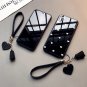 Case & Strap For Samsung Note20 Ultra Small love Heart Hard Glass Cover For Samsung Note20 Ultra