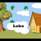 Villager Summoning Card Lobo for Animal Crossing