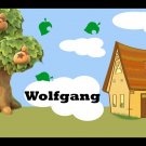 Villager Summoning Card Wolfgang for Animal Crossing