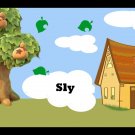 Villager Summoning Card Sly for Animal Crossing