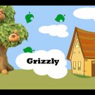 Villager Summoning Card Grizzly for Animal Crossing
