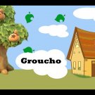 Villager Summoning Card Groucho for Animal Crossing