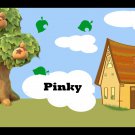 Villager Summoning Card Pinky for Animal Crossing