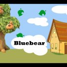 Villager Summoning Card Bluebear for Animal Crossing