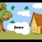 Villager Summoning Card June for Animal Crossing