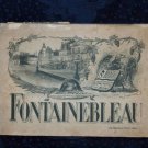WW1 Era Illustrated French Booklet of The Fontainebleau