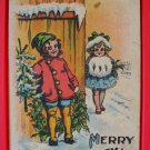 Early 1900's Samson Brothers Artist Signed Christmas Postcard Series CS 666