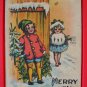 Early 1900's Samson Brothers Artist Signed Christmas Postcard Series CS 666