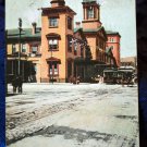 1906 Undivided Back Color Postcard Camden Train Station, Baltimore, MD