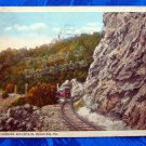 1919 Color Postcard Train rounding Neversink Mountain near Reading PA