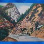 1951 Color Postcard California Zephyr Postmarked Grand Junction Colorado