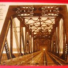 1911 Collotype Photo Postcard North Bank Railway Bridge Vancouver WA - Portland OR