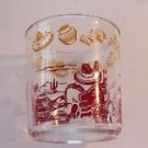 Hazel Atlas Mexican Theme Tumbler/Spooner/Celery