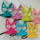 Set of 3 Equalizer Cat Self Defense Keychain - Free Shipping