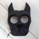 Bulldog Design Defense Key Chain 3D Dog Head Key Ring US Seller Free Ship Black