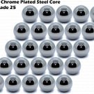 25 QTY - 1" Inch G25 Precision Chrome Steel Bearing Balls - Free Shipping