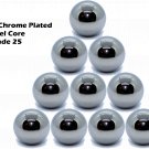 10 QTY - 1" Inch G25 Precision Chrome Steel Bearing Balls - Free Shipping