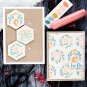 Greetings Flower Metal Cutting Dies and Stamps Stencils for DIY Scrapbooking Decorative Embossing