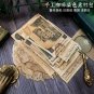 Handmade Coffee Dye Paper for Junk Journal Bullet Journal DIY Craft Card Making
