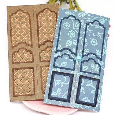 Vintage Doors Mixed Media Metal Cutting Dies Stencils for DIY Scrapbooking Decorative Embossing