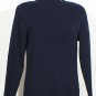 NWT RALPH LAUREN Navy Cotton Logo Ribbed Sweater 3X Blue