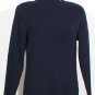 NWT RALPH LAUREN Navy Cotton Logo Ribbed Sweater 3X Blue