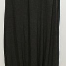 NWT EILEEN FISHER Charcoal Cozy Viscose Stretch Jersey Harem Pants M Gray