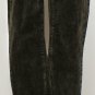 NWT EILEEN FISHER Bronze Gray Mineral Washed Stretch Velveteen Skinny Pants 6