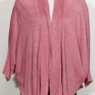 NWT EILEEN FISHER Primrose Linen Delave Jersey Oval Cardigan 3X