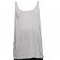 NWT EILEEN FISHER Dark Pearl Linen Jersey Mini Stripe Slim Tank Cami XL Long