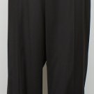 NWT ELLEN TRACY Truffle Brown Str Wool Twill Pants 20