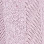 NWT ELLEN TRACY Pink Sparkle Cable Mesh Knit Top L